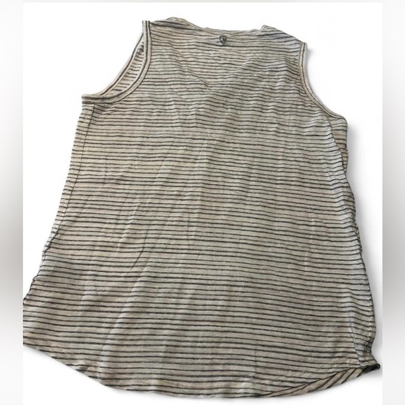 Kuhl Striped white and charcoal Casual Tank Top size medium - Picture 5 of 5